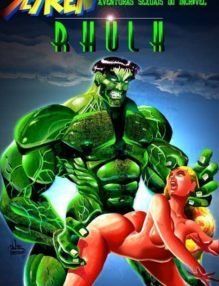 As aventuras sexuais do Incrível Hulk – Quadrinhos Porno