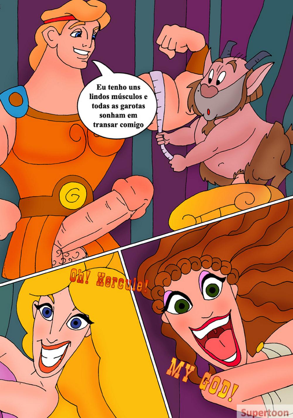 HQ Erótico - Aventuras sexuais de Hercules - Disney Porno
