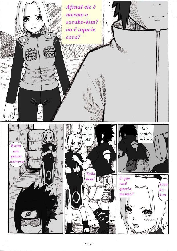 Quadrinhos Porno - O Segredo de Sakura! -  Naruto Pornô