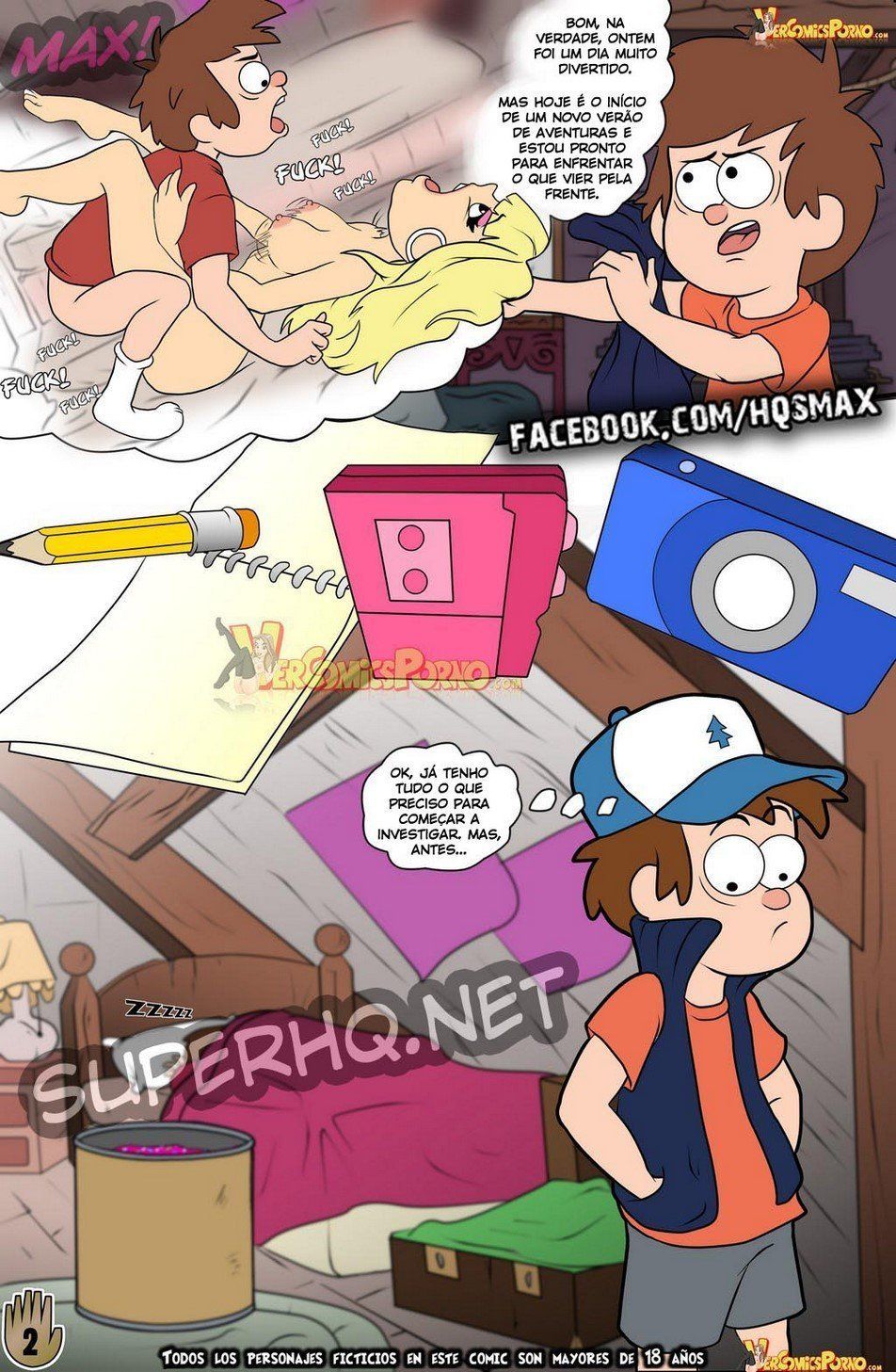 HQ Porno - Gravity Falls 2 - Um verão de prazeres