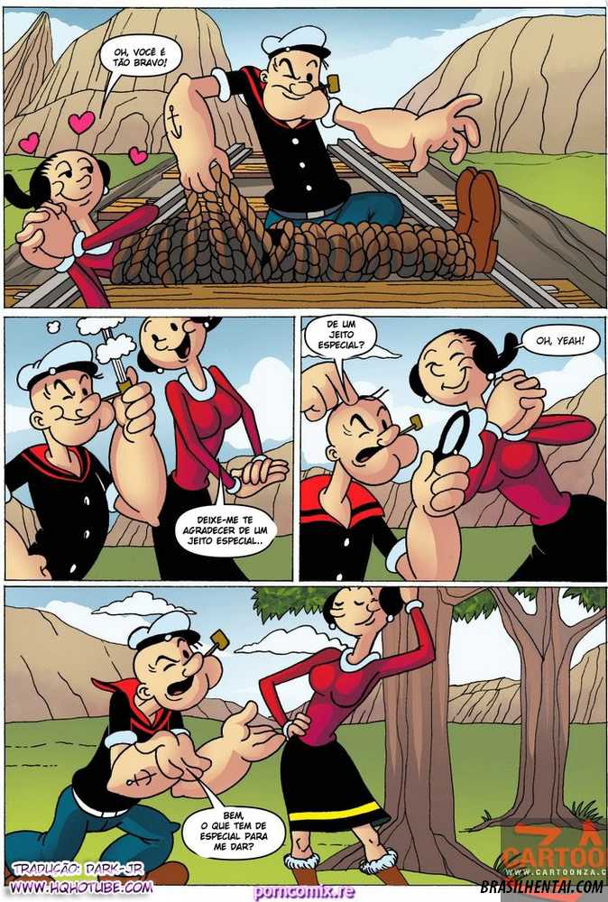 A verdadeira força do Popeye