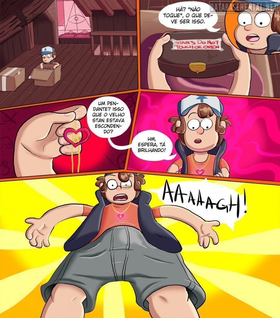 Hentai Gravity Falls - O pingente mágico de Dipper - Cartoon Porno