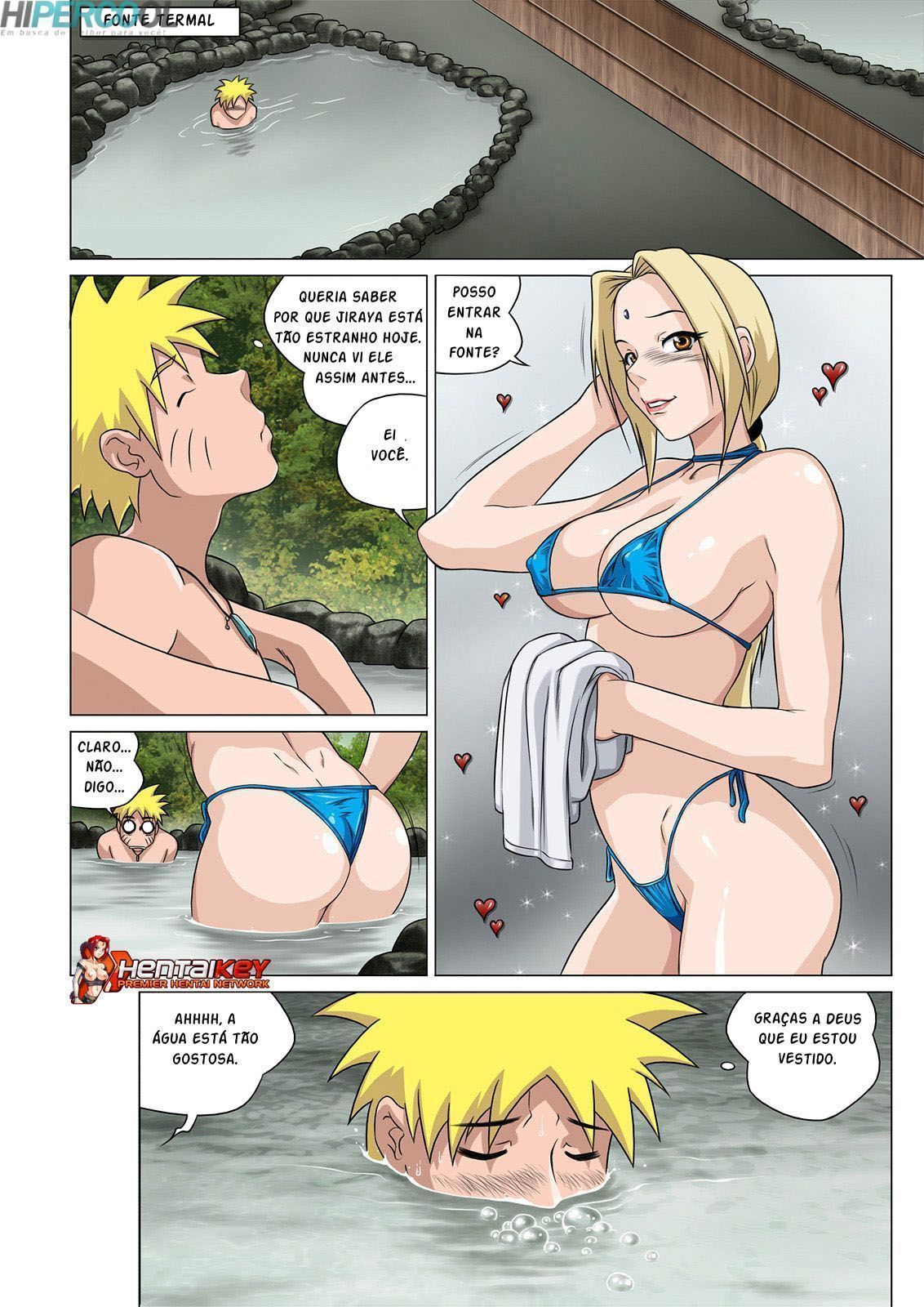 Naruto Hentai - O segredo de Tsunade - Quadrinhos Porno
