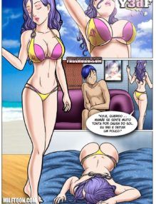 Milftoon – Aventura na Praia – #1 – Incesto