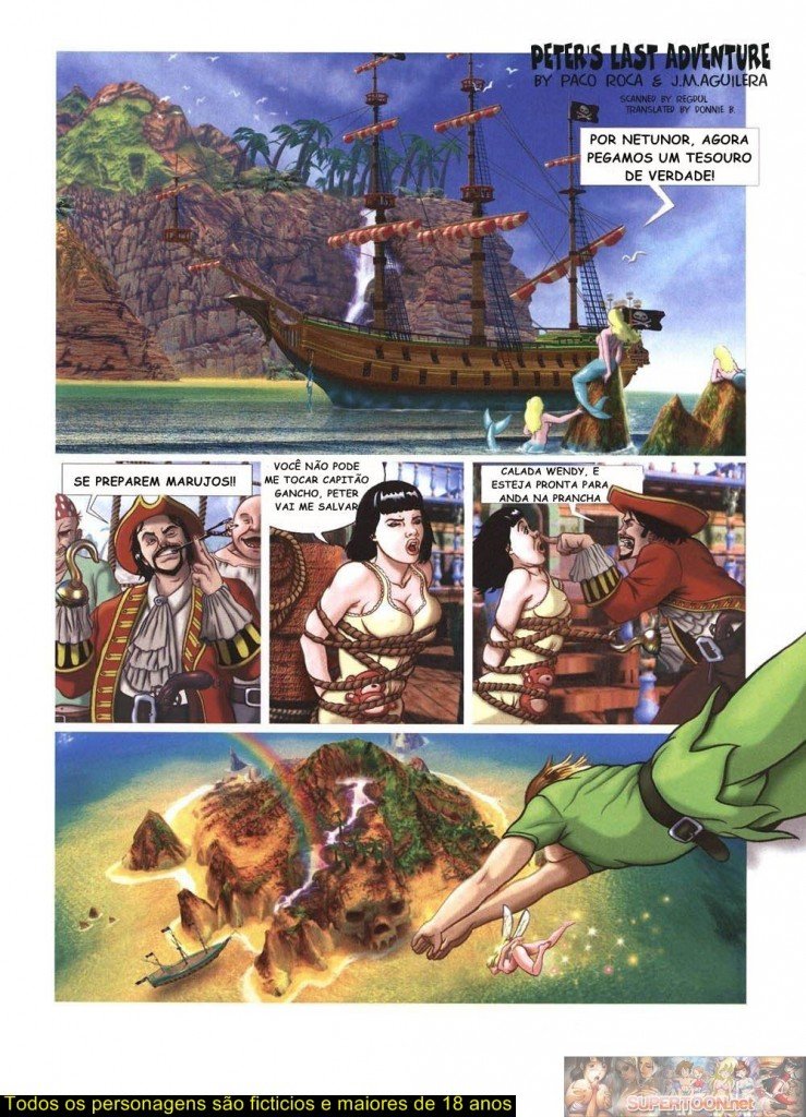 Peter Pan e suas aventuras eróticas